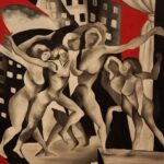 Liberty in Chaos, oil on canvas, 36"×48"